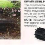 Lawn Sweeper - Stihl Mini