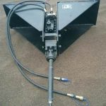 Jack Hammer Attachment for a Track Loader